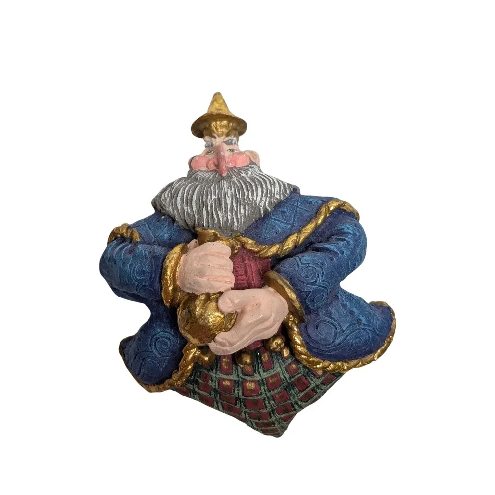 Vintage Dept 56 We Three Kings Whimsical Wise Men Christmas Ornaments Set of 3